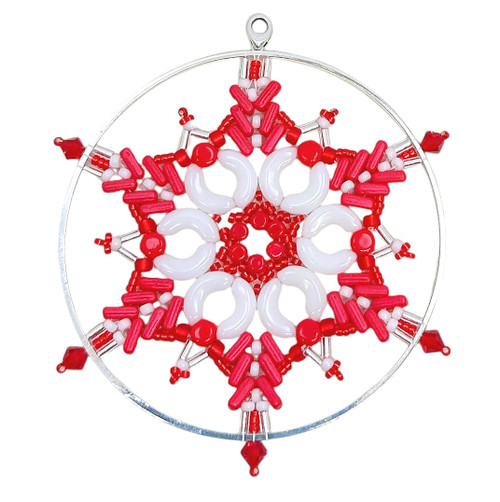 Ma Star Ornament Kit #4, Candy Cane Frost (Qty: 1)